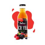 شاي مثلج توت احمر